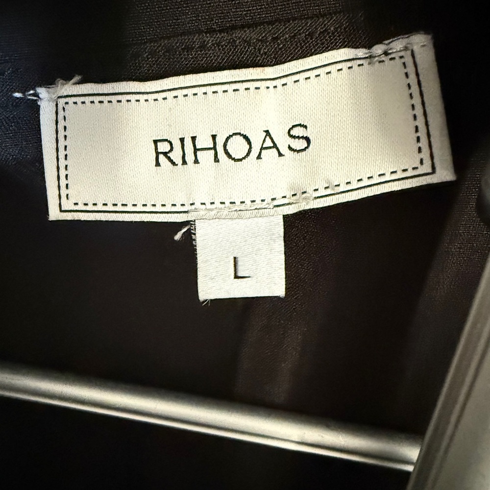 Rihoas brand, size medium black dress - Picture 3 of 4
